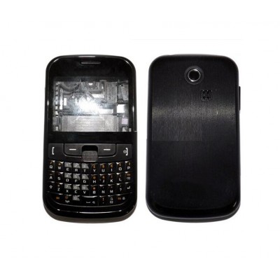 Full Body Housing For Samsung Chat 335 Black - Maxbhi Com