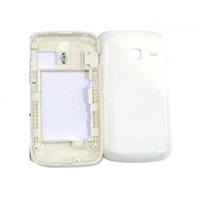 Full Body Housing For Samsung Galaxy Y Duos S6102 White - Maxbhi Com