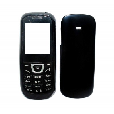Full Body Housing For Samsung Gte1220 Black Blue - Maxbhi Com