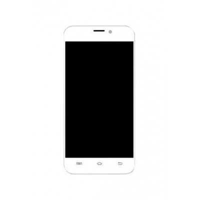 Lcd With Touch Screen For Intex Aqua Q8 Black By - Maxbhi.com