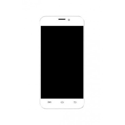 Lcd With Touch Screen For Intex Aqua Q8 White By - Maxbhi.com