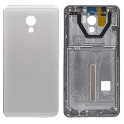 Back Panel Cover For Meizu Pro 6 Plus Silver - Maxbhi Com