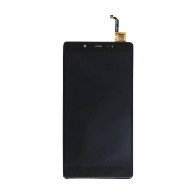 Lcd With Touch Screen For Leagoo T10 Grey By - Maxbhi Com