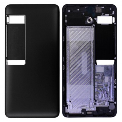 Back Panel Cover For Meizu Pro 7 Black - Maxbhi Com