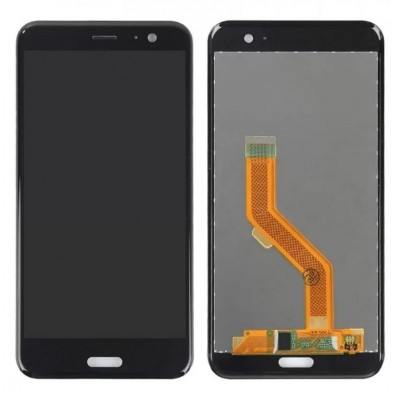 Lcd With Touch Screen For Htc U11 Black By - Maxbhi Com