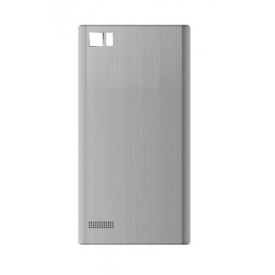 Back Panel Cover For Intex Aqua Virturbo Grey - Maxbhi.com