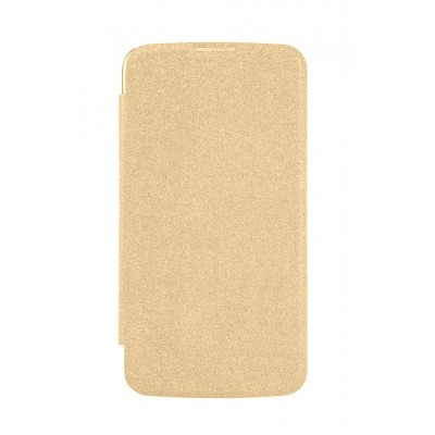 Flip Cover For Intex Aqua Virturbo Champagne By - Maxbhi.com