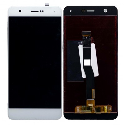 Lcd With Touch Screen For Huawei Nova Silver By - Maxbhi Com