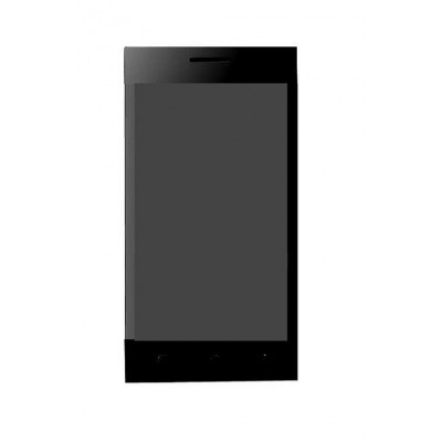 Lcd With Touch Screen For Intex Aqua Virturbo Grey By - Maxbhi.com
