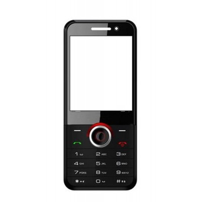 Full Body Housing For Huawei U5510 Black Red - Maxbhi.com