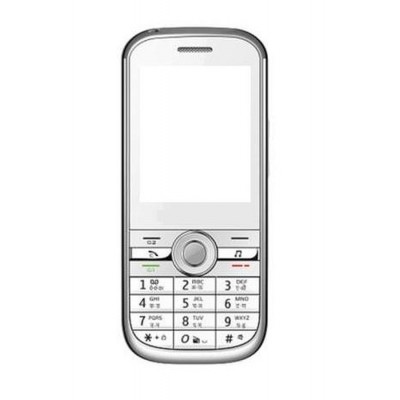 Full Body Housing For Lemon Trio 323 Silver White - Maxbhi.com