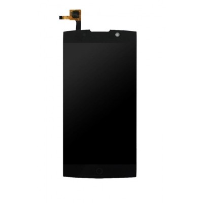 Lcd With Touch Screen For Alcatel Flash 2 Black By - Maxbhi.com