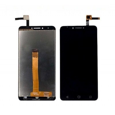 Lcd With Touch Screen For Alcatel Pixi 4 6 Black By - Maxbhi Com