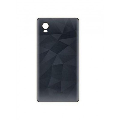 Back Panel Cover For Intex Aqua Power Hd 4g Black - Maxbhi.com