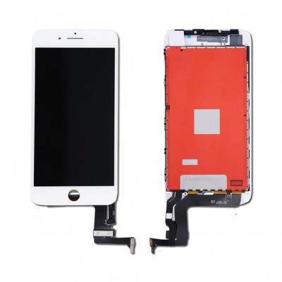 Lcd With Touch Screen For Apple Iphone 8 Plus White By - Maxbhi Com