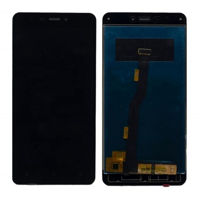 Lcd With Touch Screen For Gionee P7 Max Black By - Maxbhi Com