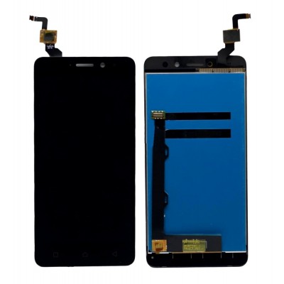 Lcd With Touch Screen For Lenovo K6 Power Black By - Maxbhi Com