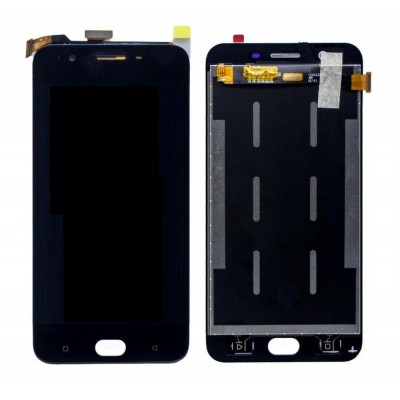 Lcd With Touch Screen For Oppo F1s Black By - Maxbhi Com