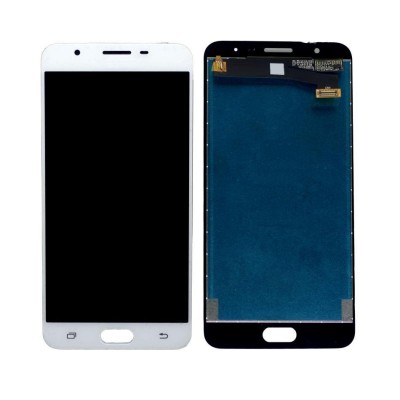 Lcd With Touch Screen For Samsung Galaxy J7 Prime White By - Maxbhi Com