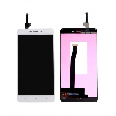 Lcd With Touch Screen For Xiaomi Redmi 3s White By - Maxbhi Com