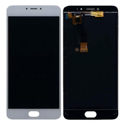 Lcd With Touch Screen For Yu Yu5530 White By - Maxbhi Com