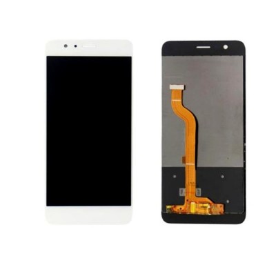 Lcd With Touch Screen For Honor 8 White By - Maxbhi Com