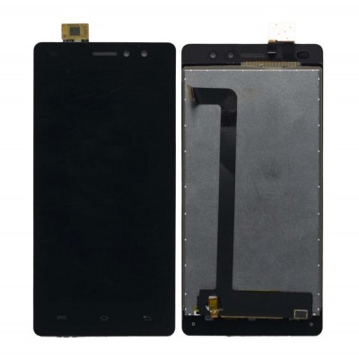 Lcd With Touch Screen For Lava A72 Black By - Maxbhi Com