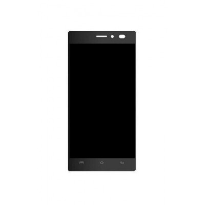 Lcd With Touch Screen For Lava X17 Black By - Maxbhi.com