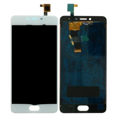 Lcd With Touch Screen For Meizu M3s White By - Maxbhi Com