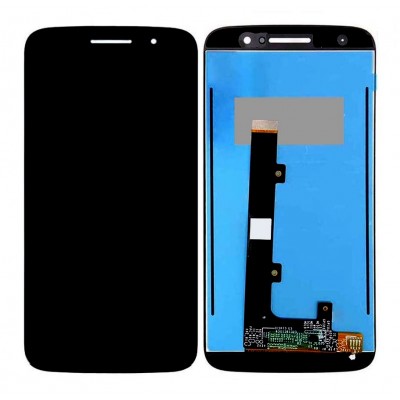 Lcd With Touch Screen For Moto M 64gb Black By - Maxbhi Com