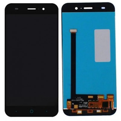 Lcd With Touch Screen For Zte Blade V6 Black By - Maxbhi Com