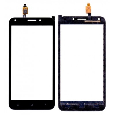 Touch Screen Digitizer For Intex Aqua Strong 5 1 Black By - Maxbhi Com