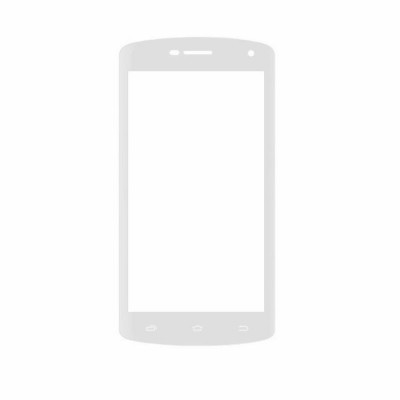 Touch Screen Digitizer For Intex Cloud Glory 4g White By - Maxbhi.com