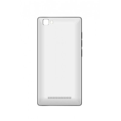 Back Panel Cover For Lyf F8 White - Maxbhi.com