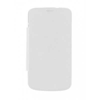 Flip Cover For Lyf Wind 3 White By - Maxbhi.com