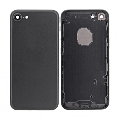 Back Panel Cover For Apple Iphone 7 Black - Maxbhi Com