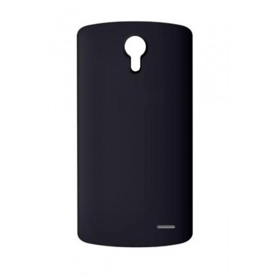 Back Panel Cover For Intex Cloud Fame Black - Maxbhi.com
