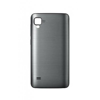 Back Panel Cover For Lyf Flame 3 Black - Maxbhi.com