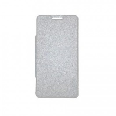 Flip Cover For Bleu Wi208 White By - Maxbhi.com