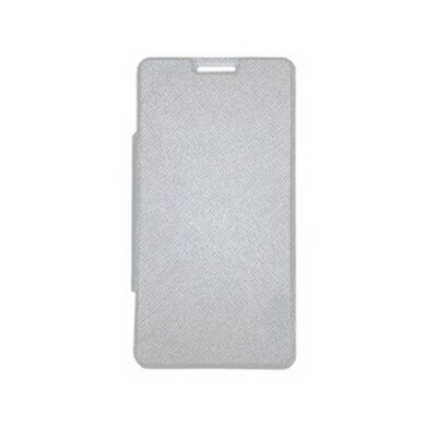 Flip Cover For Bleu Wi208 White By - Maxbhi.com