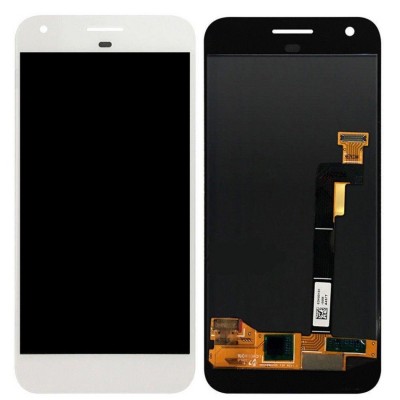 Lcd With Touch Screen For Google Pixel White By - Maxbhi Com