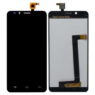 Lcd With Touch Screen For Intex Aqua Craze Ii Black By - Maxbhi Com