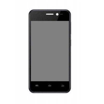 Lcd With Touch Screen For Intex Aqua E4 Black By - Maxbhi.com