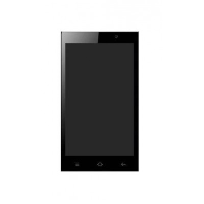 Lcd With Touch Screen For Lyf Flame 3 Black By - Maxbhi.com