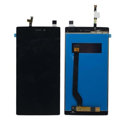 Lcd With Touch Screen For Micromax Canvas 6 Black By - Maxbhi Com