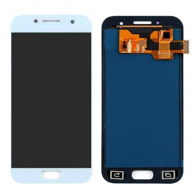 Lcd With Touch Screen For Samsung Galaxy A3 2017 White By - Maxbhi Com