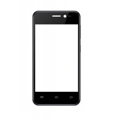 Touch Screen Digitizer For Intex Aqua E4 Black By - Maxbhi.com