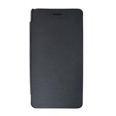 Flip Cover For Lava A48 8gb Black By - Maxbhi.com