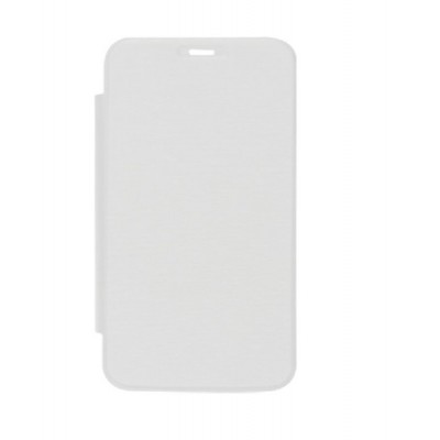 Flip Cover For Videocon Challenger V40df White By - Maxbhi.com