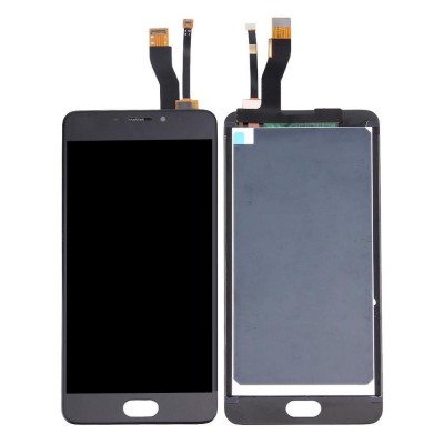 Lcd With Touch Screen For Meizu M5 Note 64gb Black By - Maxbhi Com